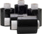 Mini wikkelfolie bundelfolie 20 micron 10 cm x 250 meter zwart | 40 stuks
