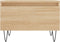 vidaXL - Salontafel - 50x46x35 - cm - bewerkt - hout - sonoma - eikenkleurig