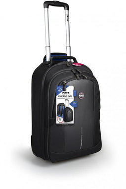 Port Designs CHICAGO EVO - Laptoprugzak & Trolley - 15,6 inch - Zwart