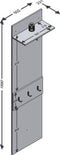 FMD Kapstok wandgemonteerd met schap 50x23x188 cm matera artisan eiken