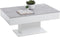 FMD Salontafel betongrijs en wit