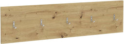 FMD Wandkapstok 108,9x1,5x28,1 cm artisan eikenkleurig
