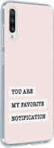 Design Backcover Samsung Galaxy A70 hoesje - Notification
