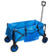 Multifunctionele kar Aktive Blauw Zwart Polyester PVC Staal 88 x 108 x 47 cm Opvouwbaar Strand