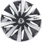 Sparco Lazio - Wieldoppen - 14 Inch - Grijs/Zilver (set van 4)