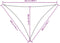 vidaXL - Zonnescherm - driehoekig - 3x3x4,24 - m - oxford - stof - zwart