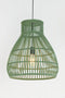 Light & Living Hanglamp Timaka - Rotan Groen - Ø46cm