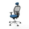 Jorquera Piqueras y Crespo 1D086G1 - Bureaustoel met hoofdsteun - Verstelbare hoogte - Licht Blauw