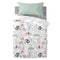 Happy Friday Duvet cover set 2 pieces Best buddies 100x120 cm (Cot) Multicolor