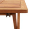 vidaXL - Salontafel - inklapbaar - 40x40x40 - cm - massief - acaciahout