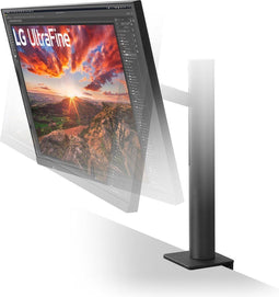 LG Ergo 27UN880 - 4K IPS Monitor - 27 Inch - USB-C 60W - Draaibaar Hoogte instelbaar Kantelbaar