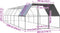 vidaXL - Kippenhok - 3x12x2 - m - gegalvaniseerd - staal
