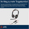 Poly Blackwire 5220 - On-Ear Headset - USB-C en 3,5 mm aansluiting - Zwart (Rood)