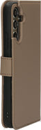 Mobiparts - Samsung Galaxy A34 (2023) 5G - 2 in 1 Wallet Case - Echt leer - Taupe