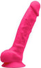 SILEXD - Vibrerende Dildo - 21,5 x 4,2 cm - Roze