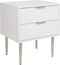 Nachtkastje met 2 lades SOHO Wit