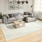 vidaXL - Vloerkleed - OVIEDO - laagpolig - 240x340 - cm - crèmekleurig