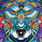 UNIDRAGON Houten Puzzel Voor Volwassenen Dier - Majestueuze Wolf - 310 stukjes - King Size 30x41 cm