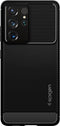 Spigen ACS02349 - Back Cover - Rugged Armor - Zwart