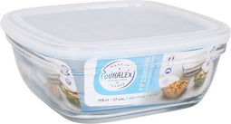 Lunchbox Freshbox Transparant Vierkant Met deksel (17 cm) (17 x 17 x 6 cm) (17 cm)