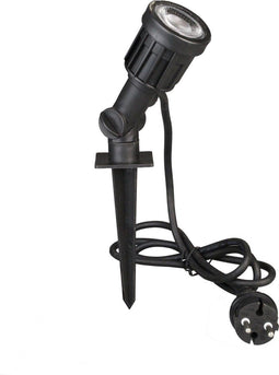 Luxform Buitenspot Dominica 400lm 4,5w 230v 135/267 Cm Zwart