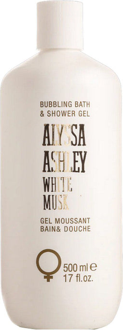 Alyssa Ashley White Musk - 500 ml - bubbling bath and showergel - douchegel