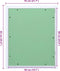 vidaXL - Toegangsplateau - met - aluminium - frame - en - gipsplaat - 500x600 - mm