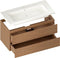 Mirlux Badmeubel Sena - Badkamermeubel - 2 Softclose lades - Warm Eiken