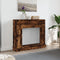 vidaXL - Haardombouw - 100x30x87,5 - cm - bewerkt - hout - gerookt - eikenkleurig