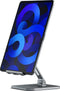 Satechi ST-ADSIM - Aluminium Desktop Stand - Verstelbaar en plat opvouwbaar - Kleur: Aluminium
