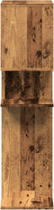 vidaXL - Kamerscherm - / - boekenkast - 92x29x112 - cm - hout - oud - houtkleurig