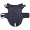 Hondenregenjas met reflecterende strips polyester blauw XL