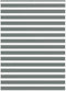 vidaXL - Zebra - rolgordijn - 155x200 - cm - stofbreedte - 150,9 - cm - donkergrijs
