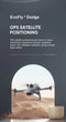 LUXWALLET EvoFly² Dodge - Drone - 45Km/h - 4K GPS - Obstakel Ontwijken - Gimbal 3-as Camera - Grijs