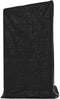 vidaXL - Haardhoutrek - met - regenhoes - 100x100x200 - cm - gegalvaniseerd - staal