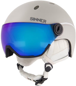 SINNER TITAN VISOR - Unisex Skihelm - Vizier - MATTE LIGHT GREY - Maat S