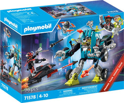 PLAYMOBIL Top Agents PROMO Robot vs. vlieger - 71578