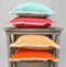 Dutch Decor BURTO - Sierkussen van gewassen katoen Coral 45x45 cm - roze - Inclusief binnenkussen