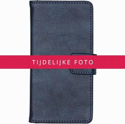 iMoshion Hoesje Geschikt voor iPhone SE (2016) / 5 / 5s Hoesje Met Pasjeshouder - iMoshion Luxe Bookcase - Donkerblauw