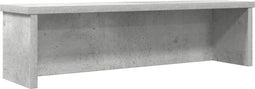 vidaXL - Keukenrek - stapelbaar - 60x15x16 - cm - bewerkt - hout - betongrijs