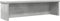 vidaXL - Keukenrek - stapelbaar - 60x15x16 - cm - bewerkt - hout - betongrijs