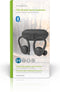 Nedis HPBT8053BK - Draadloze Bluetooth 5.0 Sport Oordopjes - 4 uur speeltijd - Zwart