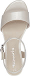 Tamaris ESSENTIALS - Dames Sandalen - Blokhak 4,5 cm - CHAMPAGNE