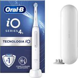 Oral-B iO Series 4S - Elektrische tandenborstel - Bluetooth - Wit