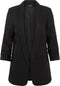 PIECES PCBOSS 34 - Dames Blazer - Driekwart mouwen - Zwart