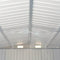 vidaXL - Tuinschuur - 257x298x178 - cm - metaal - bruin