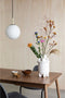 Zuiver Glimps Uitschuifbare Eettafel 120/162x80 cm Hout Walnoot - Bruin