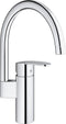 GROHE Wave Cosmopolitan - Keukenkraan - Hoge uitloop 360° - Chroom
