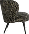 Light & Living Fauteuil Dieyda - Zwart/Wit
