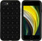 iMoshion Hoesje Geschikt voor iPhone SE (2022) / SE (2020) / 8 / 7 Hoesje Siliconen - iMoshion Pop It Fidget Toy - Pop It hoesje - Zwart